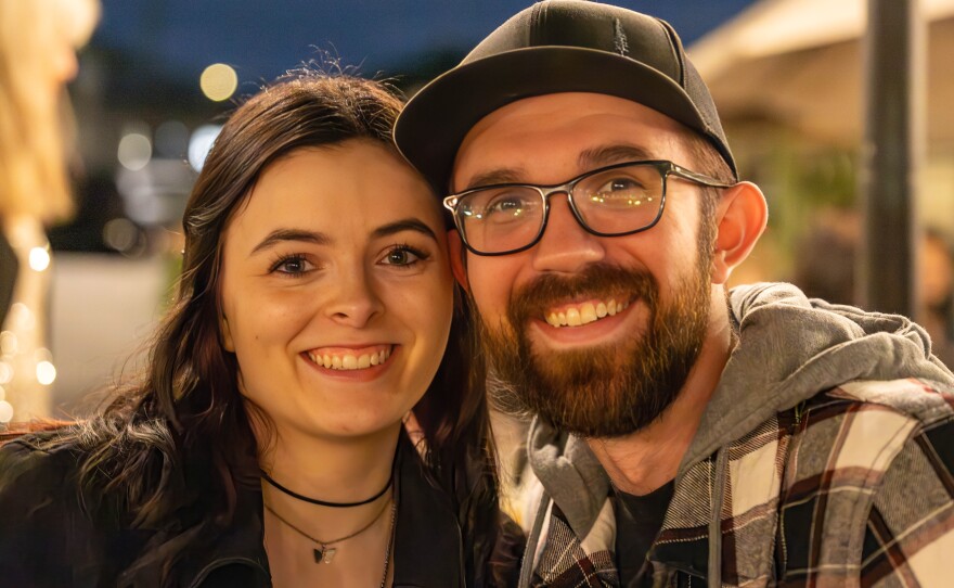Nick Foley's girlfriend, Hannah, has been a source of support in his AWC journey, and she'll be part of the crowd at AWC's 2026 spring commencement.