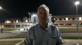 Sen. Chris Van Hollen at the Port Isabel Detention Center in Los Fresnos, Texas. (Courtesy Sen. Chris Van Hollen via Twitter)