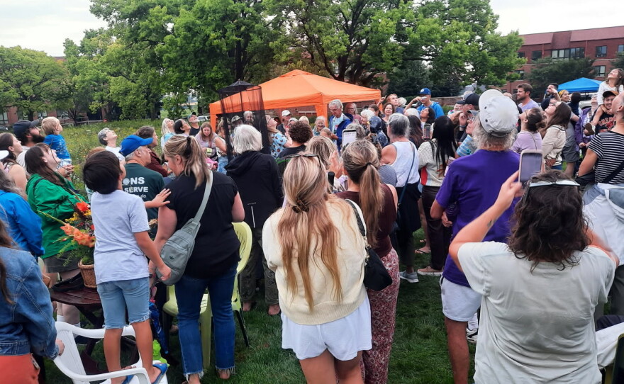 Although they had a a rainy start, 150 people attended the 2026 monarch celebration.