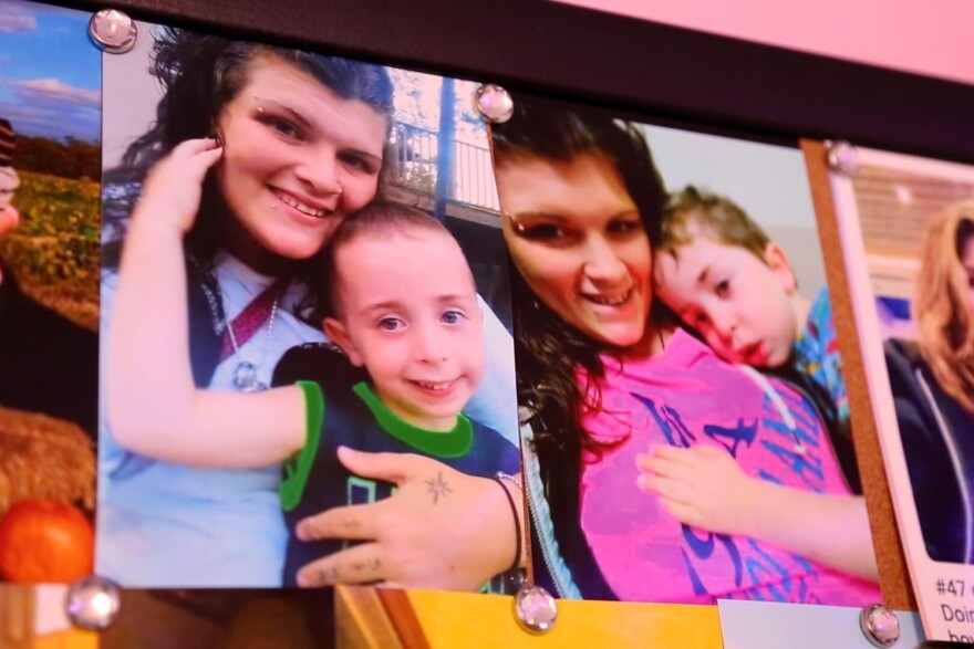 Sheyenne McCall died after taking tranq dope, a mixture of fentanyl and an animal tranquilizer called xylazine. Now her mother is raising her son Jordyn.