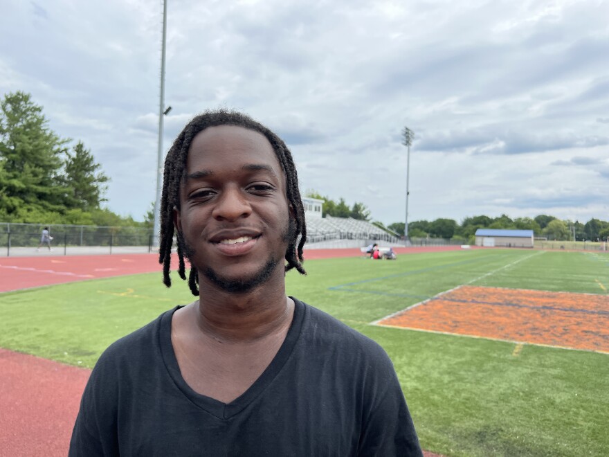 Shateek Nelson took part in the Syracuse City School District's Building Men Program this summer