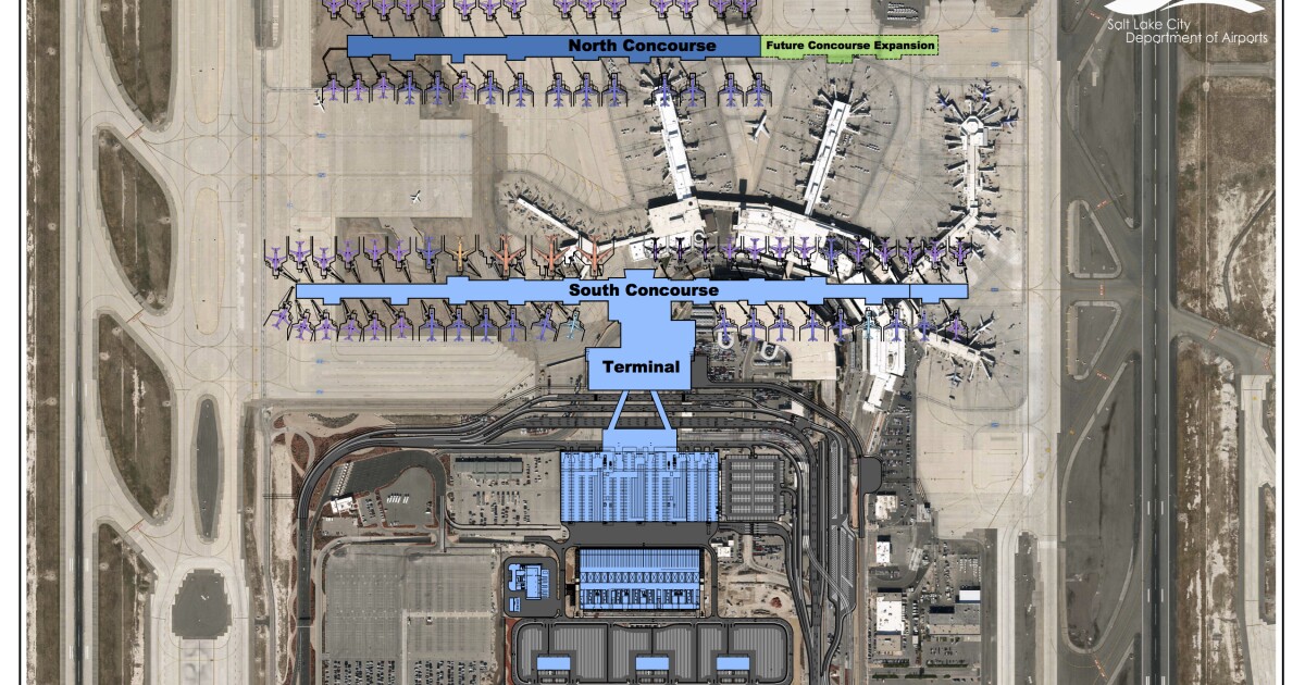 Salt Lake Airport Redevolpment Project Adds Second Concourse  KUER