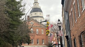 The Maryland State House in Annapolis, Maryland.