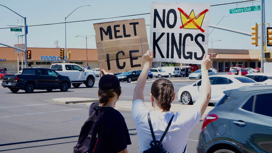 No Kings Sign