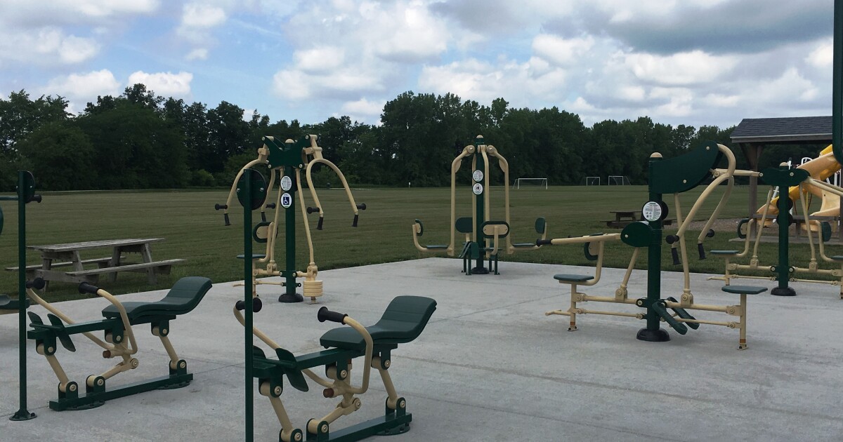 Outdoor Workout Equipment Debuts at Veteran's Park