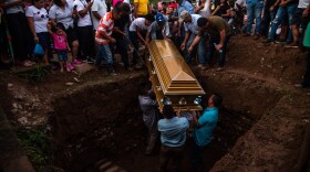 Journalist Jared Olson says hundreds attended funerals for two water defenders in northern Honduras. (Seth Berry)