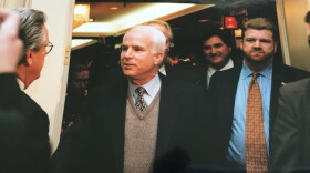 Ben Davol, right, was Senator John McCain's Connecticut director during the 2000 Republican presidential primary.