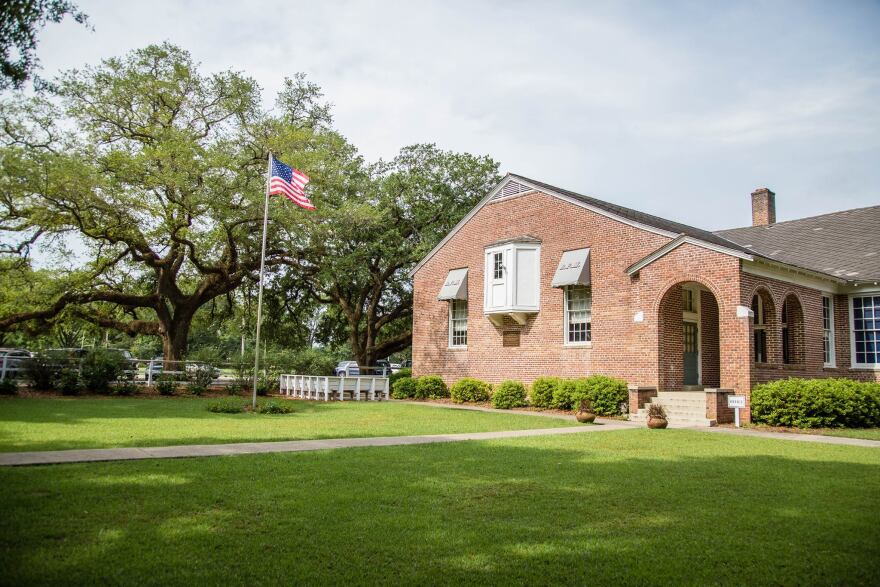 The school's current main building in Mt. Pleasant.