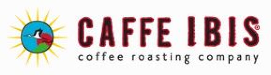 The Caffe Ibis Coffee Roasting Company logo.