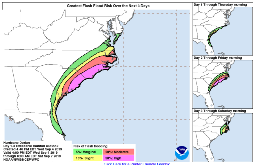 Flash Flood outlook