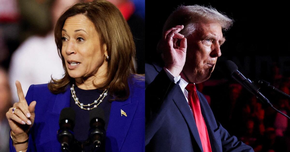 Harris, Trump focus on battlegrounds entering final weekend