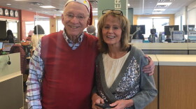 Ron Cohen and host Robin Young. (Here & Now)