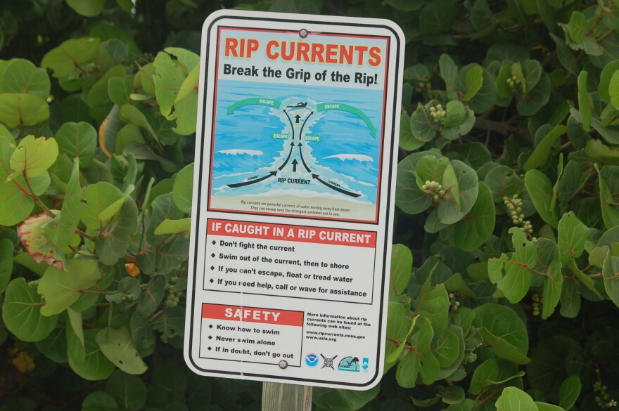 Break the Grip of the Rip sign 