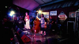 Darrell Scott and his Electrifying Trio perform at the Albino Skunk Music Festival 05-13-22
