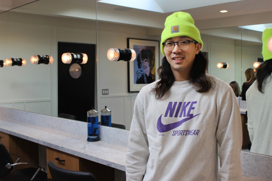 Bryan Gaw: dancer with Katy Perry's touring ensemble, hair stylist, Left Shark.