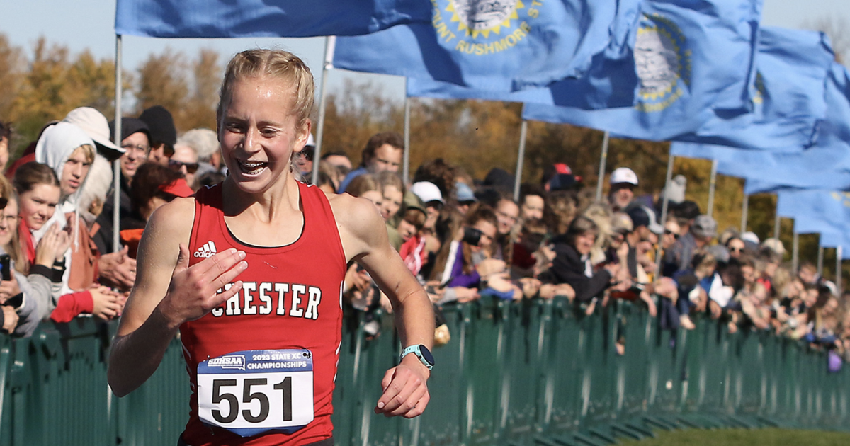 Strane Larson Country Chester’s Emery Larson goes back-to-back in ‘B’ girls cross country | SDPB