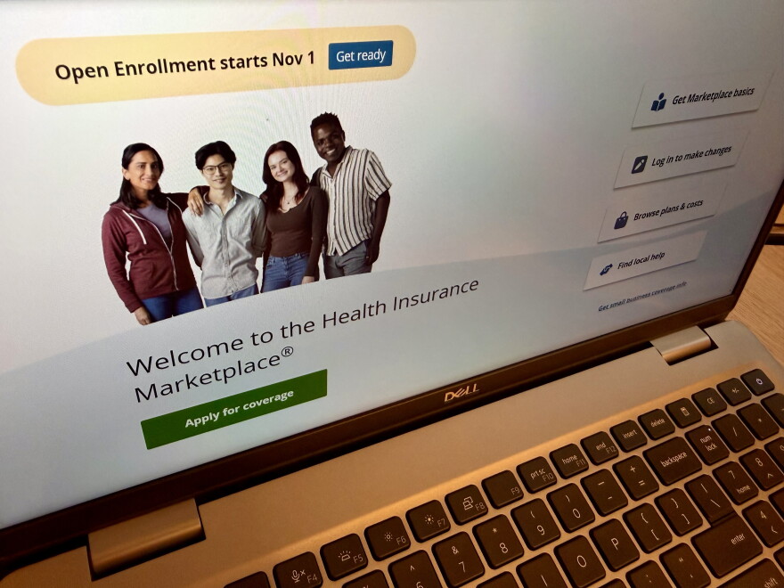 A photo shows the Ohio ACA enrollment portal.