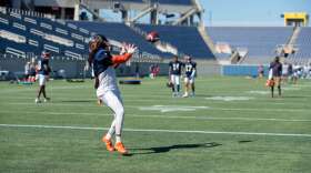 The Orlando Apollos practice in February 2019. Photo from AAF.com