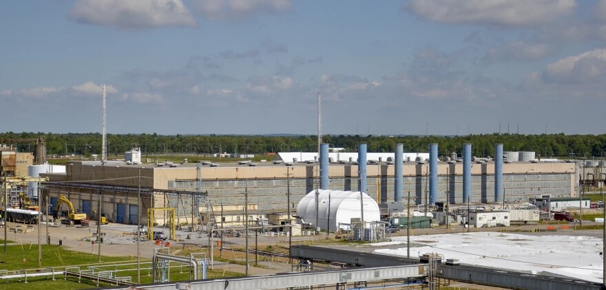 The former Paducah Gaseous Diffusion Plant