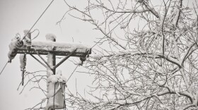 A winter storm cut power to thousands of Evergy customers on Jan. 9, 2024.