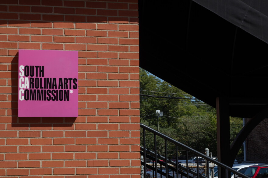 The outside of the South Carolina Arts Commission building in Columbia. The commission announced board member Russell "Rip" Parks' resignation in a Monday, Oct 12. email. He will resign Oct. 16.