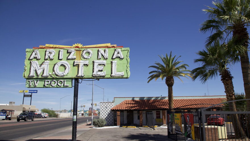 Arizona Motel at 1749 S. 6th Ave, pictured here on April 2, 2026.