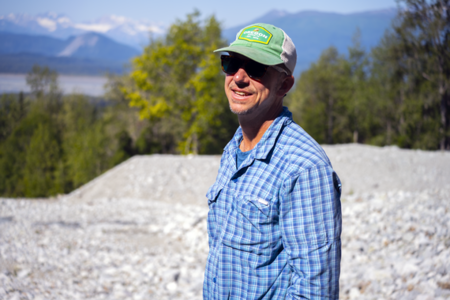 Geologist Josh Roering of the University of Oregon. (Chris Bentley/Here & Now)