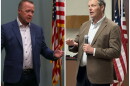 Both candidates speaking to Kansans on the campaign trail