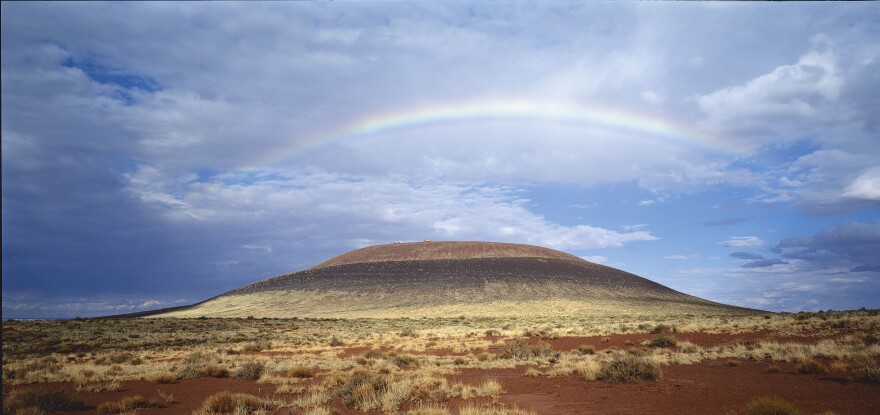 Forty years ago, Turrell purchased the Roden Crater in northern Arizona. He has been working to turn the extinct volcanic crater into a work of art for the last three decades.