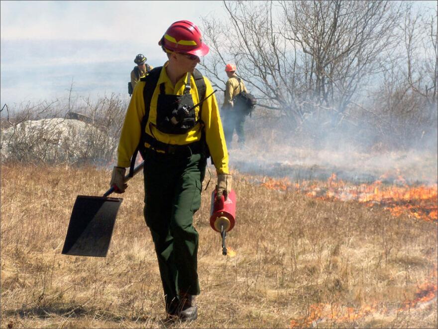 File photo. Washington's Department of FIsh and Wildlife plans to set controlled fires on on more than 1,000 acres in Okanogan, Ferry and Pend Oreille counties. CREDIT: NATIONAL PARK SERVICE