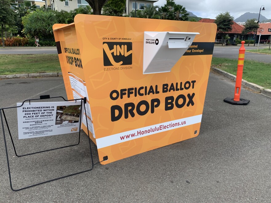ballot drop box