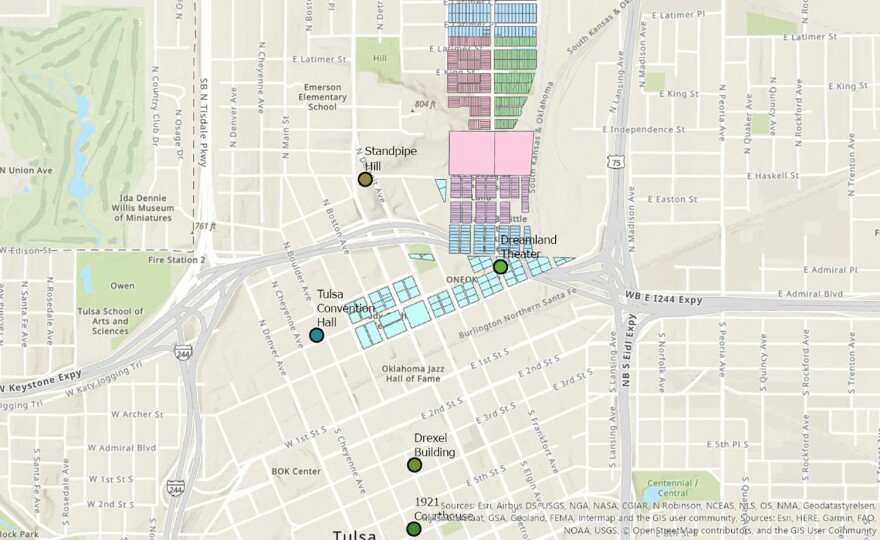 Mapping Tulsa's Greenwood District Back To Life KOSU