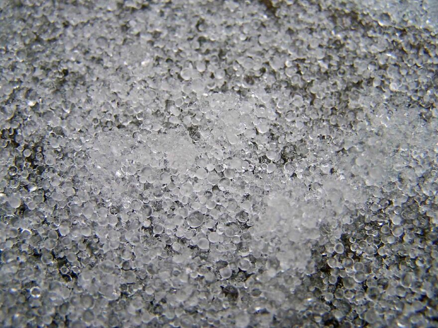 A picture of sleet