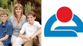 Doreen Perks, Doreen Perks, founder of the Bob Perks Cancer Assistance Fund, with her two sons. 