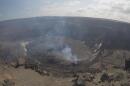 Halemaʻumaʻu Crater at 10 a.m. on Nov. 1, 2021.