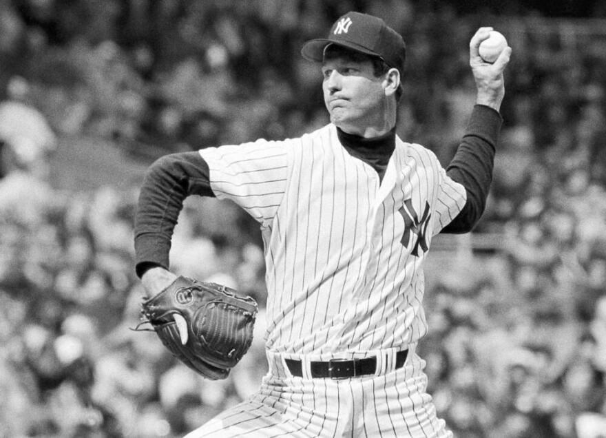  In this 1979 file photo, New York Yankees pitcher Tommy John delivers during a baseball game. (AP)