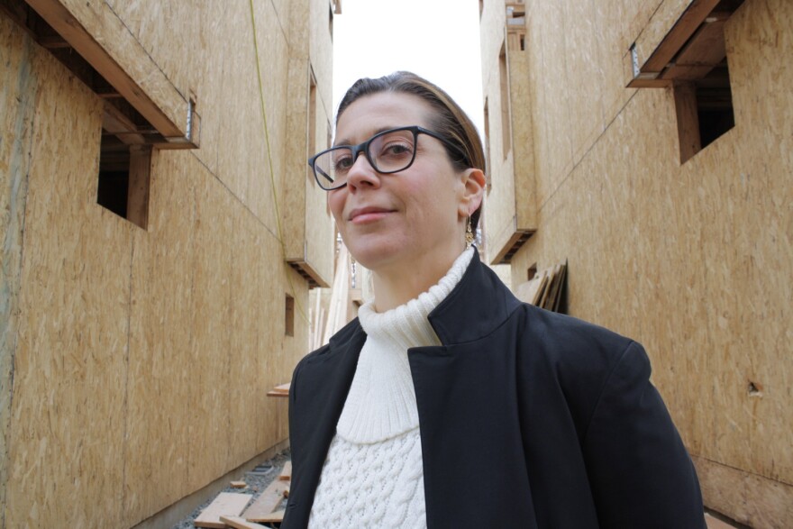 Realtor Kelley Meister says about 90 percent of the homes being built today are big boxes.