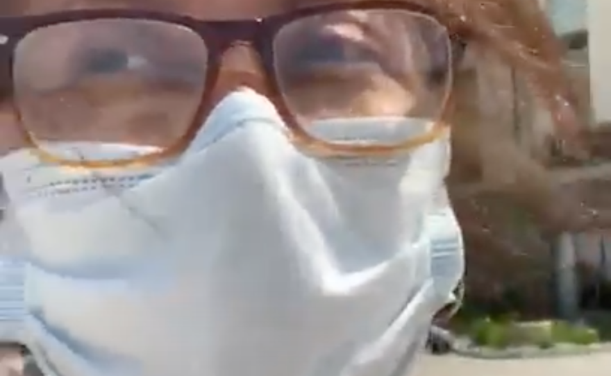 Bellaliz Gonzalez recorded a video where she said many recovery workers had tested positive for the coronavirus and many were feeling sick as they were packed into vans and transported home from Midland, Mich.