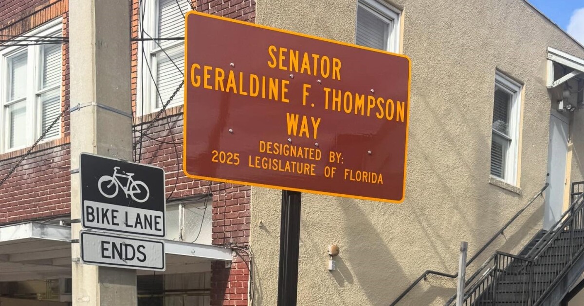 Street Outside Wells’Built Museum Renamed to Honor Geraldine Thompson
