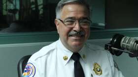 Orange County Fire Chief Jim Fitzgerald. Photo: Matthew Peddie, WMFE. 