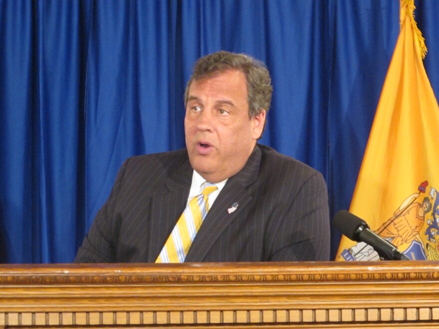New Jersey Governor Chris Christie