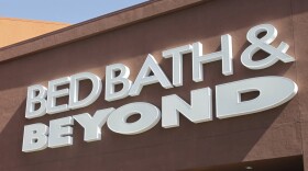 A Bed Bath & Beyond sign is shown. (Paul Sakuma/AP)