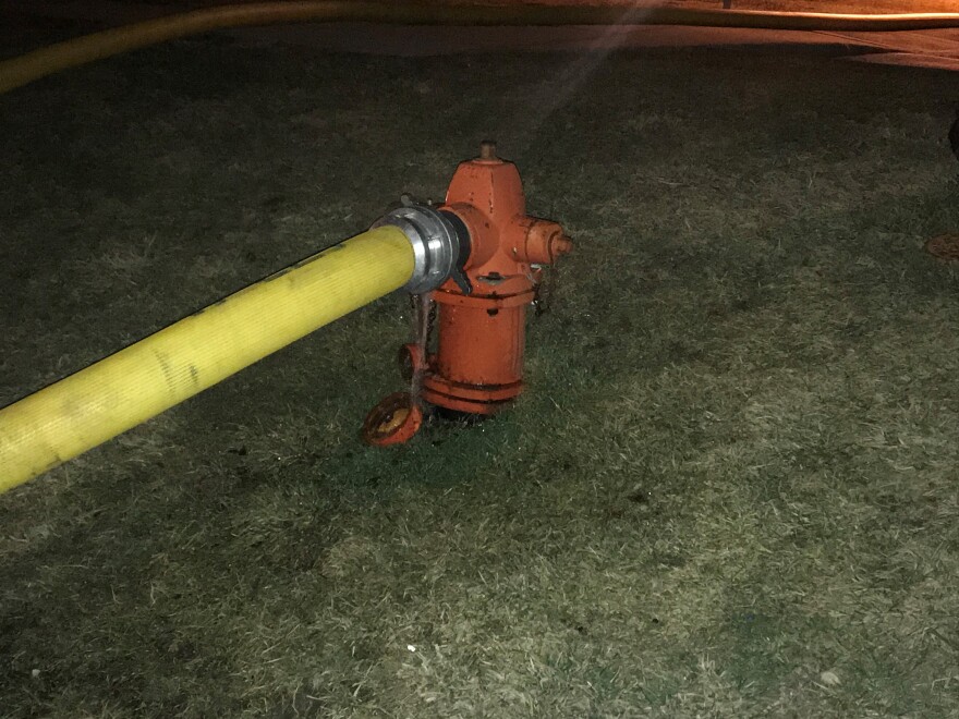 a fire hydrant