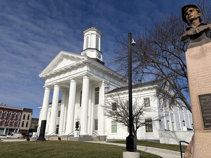 The Madison County Courthouse in Richmond was recently renovated.