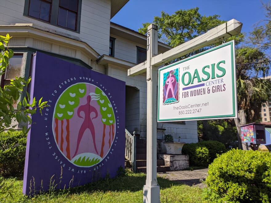 The headquarters of the Oasis Center for Women and Girls in downtown Tallahassee