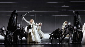 A shot from the NCPA's 2024 production of Die Rheingold.