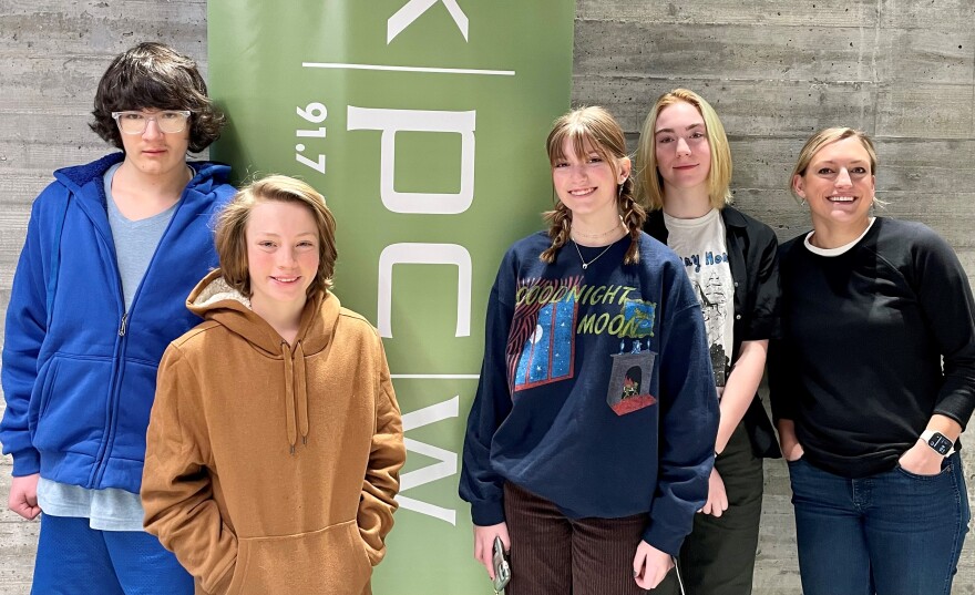 Treasure Mountain Jr High ski design contest student winners