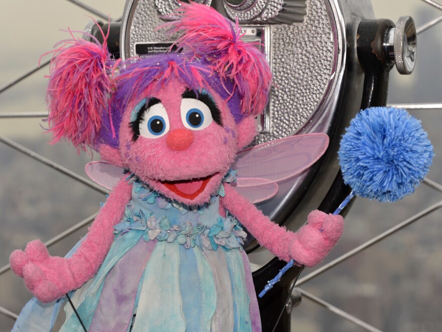 As part of Sesame Workshop's mission to help kids grow smarter, stronger and kinder, <em></em>the company introduced a new character, Julia, who has autism. Above, a different character Abby Cadabby visits the Empire State Building to help light it blue for autism awareness.