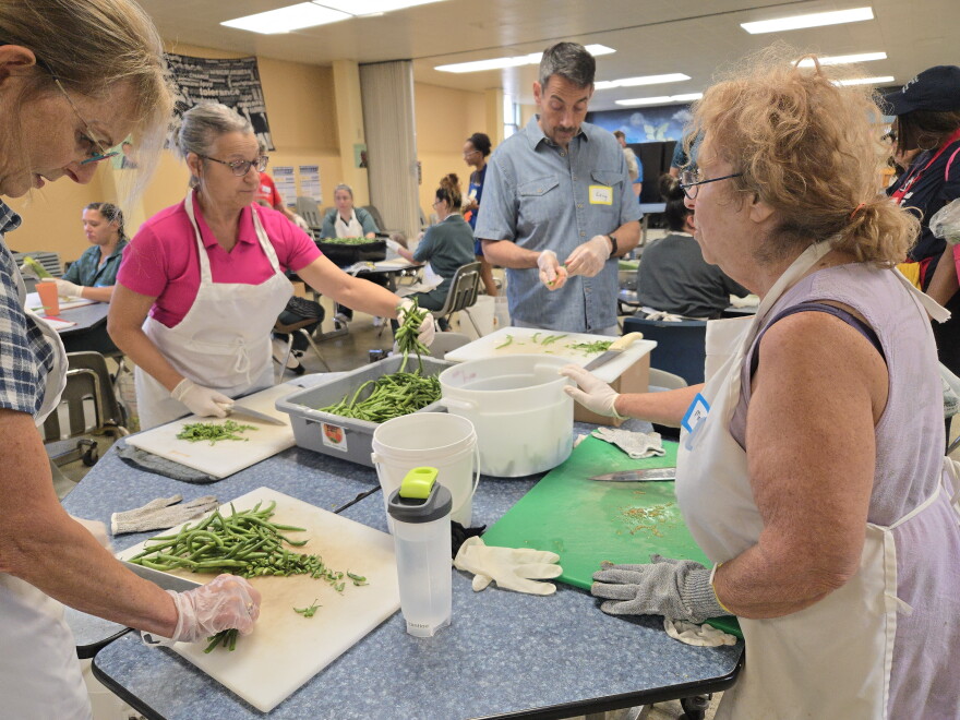 Volunteers include regulars from Milwaukee's Jewish community.