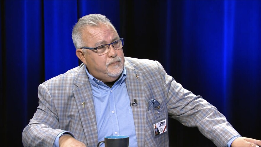 City Councilor for District 1 on Albuquerque's westside, Louie Sanchez, says his experience as a police officer and working in government will help him form relationships and get things done if he is elected to the city's top office in November.
